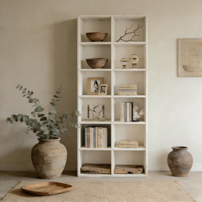 Bibliothèque compacte, présentoir attrayant, armoire ouverte