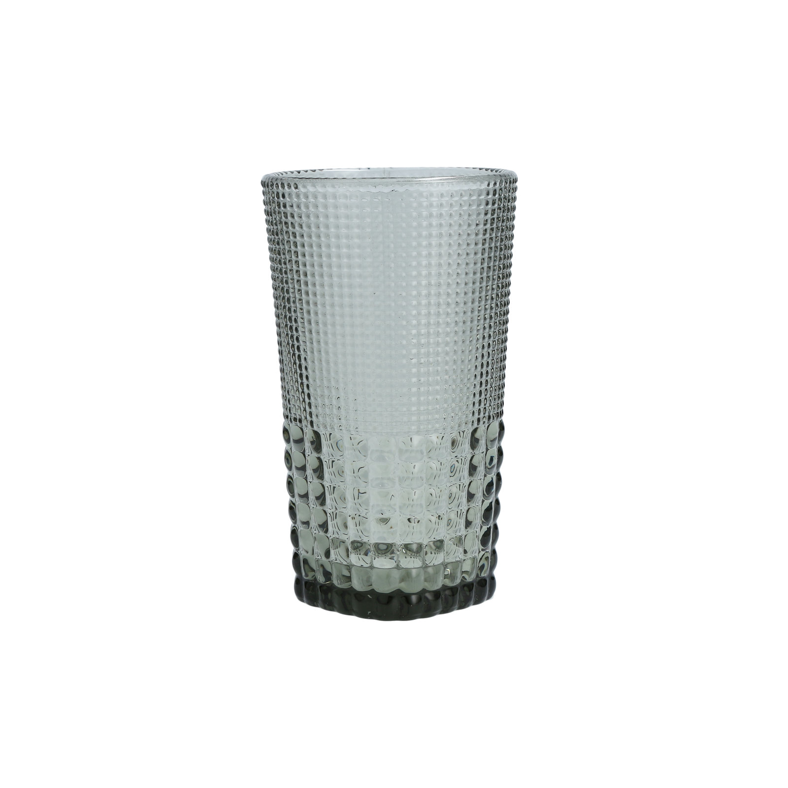 Malcolm Drinking Glass, 15 oz., Gray