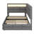 Upholstered Daybed With Storage 2 Drawers And Charging Station, Day Bed Frame With LED Lights And Storage Headboard-1766971697