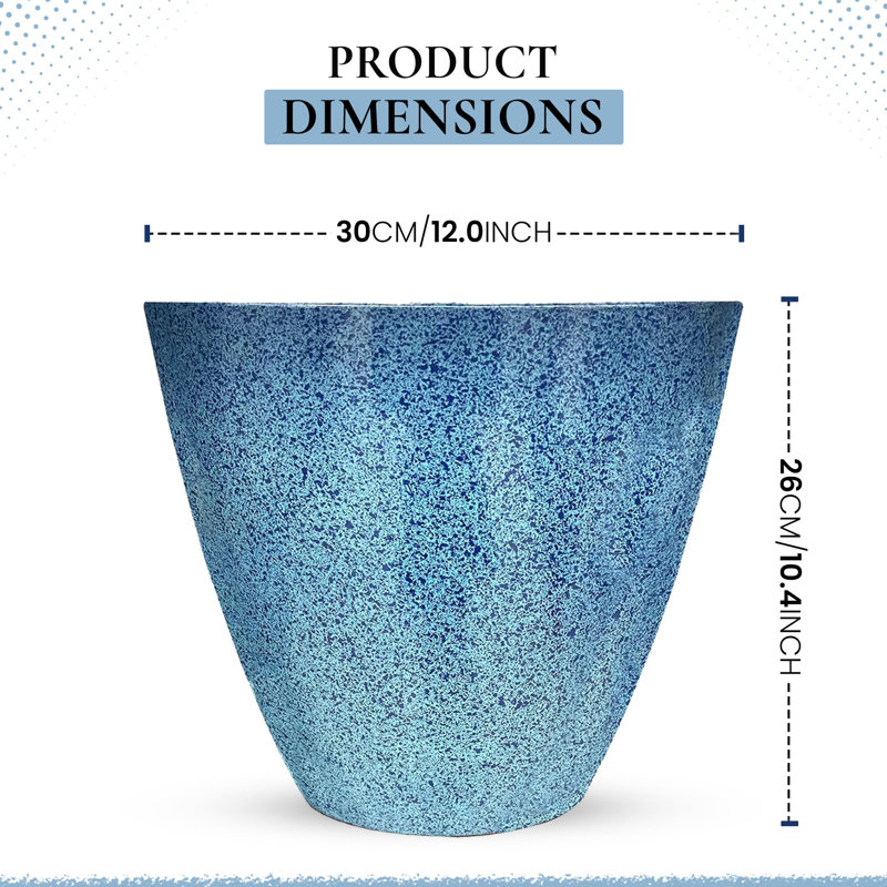Pot Planter, Elite Blue