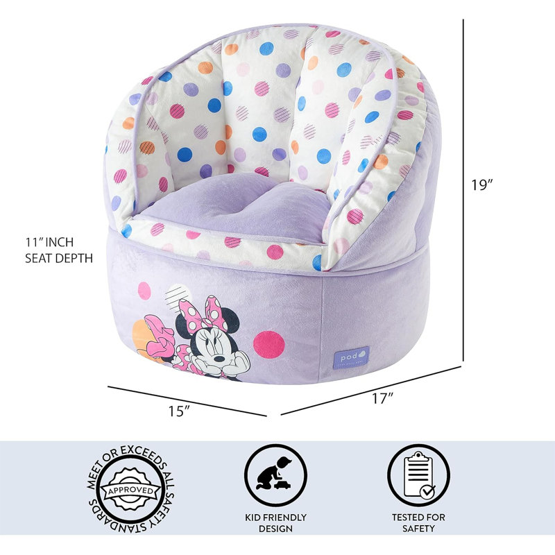Fauteuil à billes rond Disney Disney Mouse