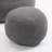 Kamden Upholstered Tufted Foam Bean Bag Chair with Ottoman-109486864