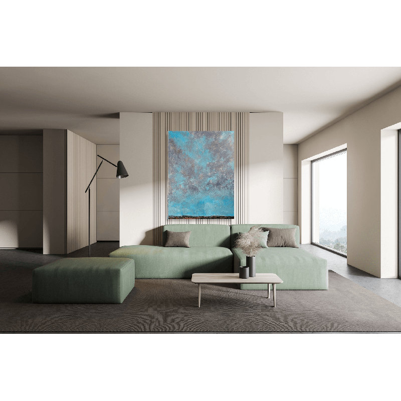 Big Sky - Artist Enhanced Canvas Print, 48" H x 36" W x 1.5" D, Wrapped Canvas