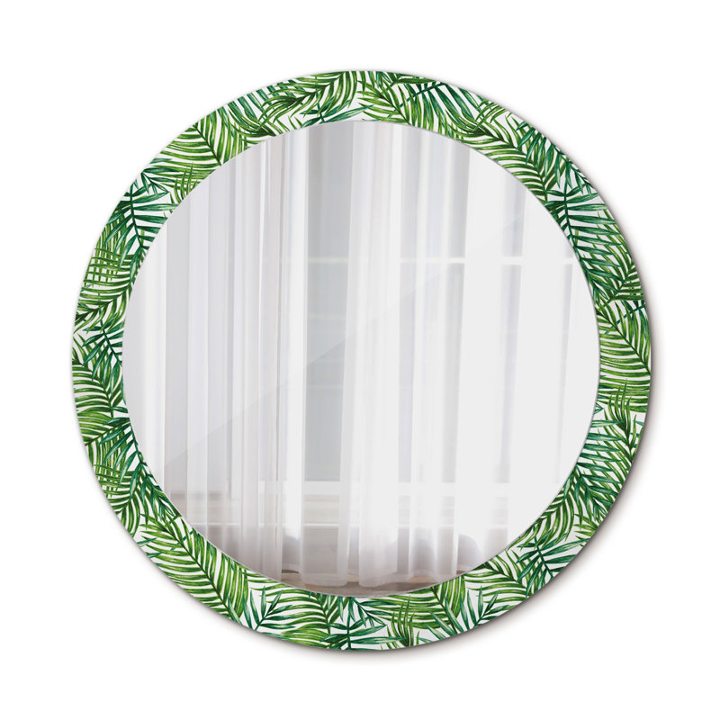 Huldar Glass Flat Wall Mirror