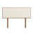 Conrad Linen Upholstered Headboard with Bamboo Frame & Adjustable Height-12774936