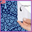 Rideaux de douche Blue Floral Trees-1555083723