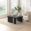 Table basse rectangulaire en bois détachable-1592898121