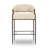 Tatum Cream Textured Performance Boucle Counter Stool