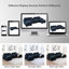 Canapé combiné avec console, porte-gobelet et port USB-2050345683