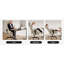 Bureau avec image et 20,9 x 21,3 x 47,6 po, conception réglable, utilisation de bureau, 20,87 x 21,26 x 47,64