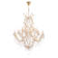 Lustre en cristal 25 lumières à intensité variable