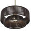 Luminaire suspendu en laiton antique 1 lumière Colas-122725078-122725079