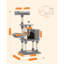 110cm H Cat Tree