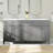 60'' Solid Wood Double Bathroom Vanity With Acrylic Top, Gray-1430048976