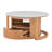 Round Nesting Coffee Table With Drawer