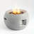 Oretha Modern Propane Fire Pit Table with Free Lava Rocks
