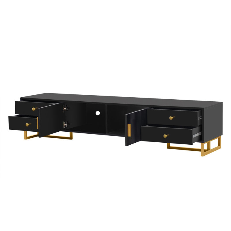 Modern 65'' TV Stand With Storage,Entertainment Centre TV Media Console Table