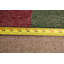 Tapis de bois one-of-kind à la main-noué la new age gabbeh rouge/vert 3 pi 7 po x 4 pi en laine