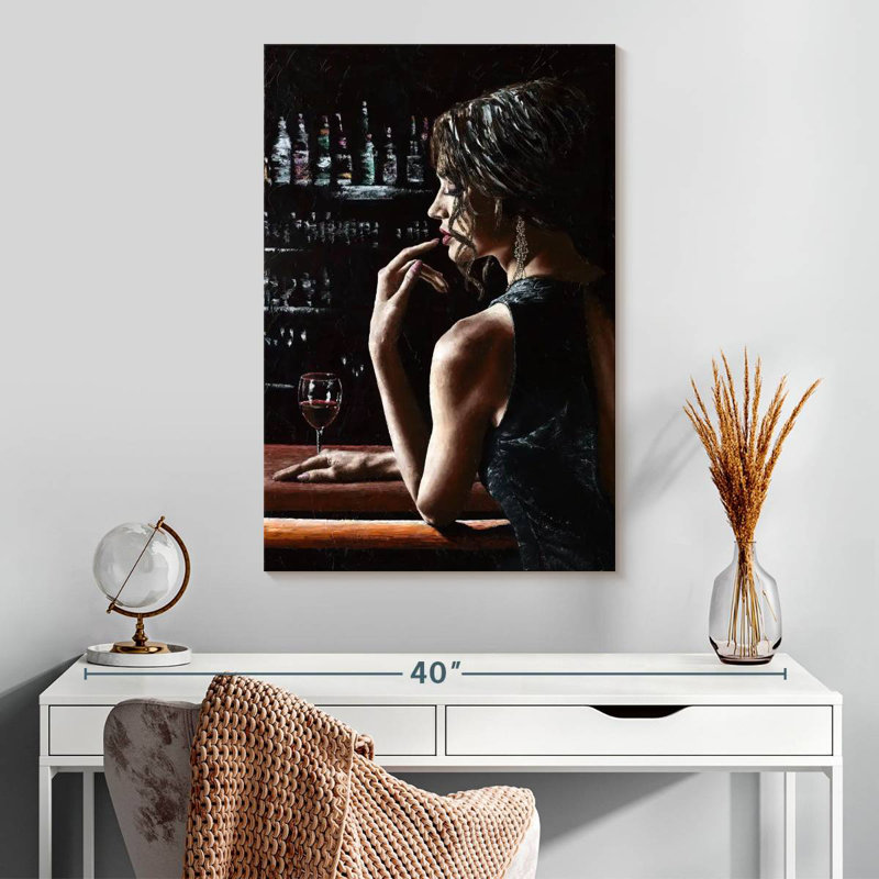 Leisha In The Midnight Hour, 30" H x 20" W