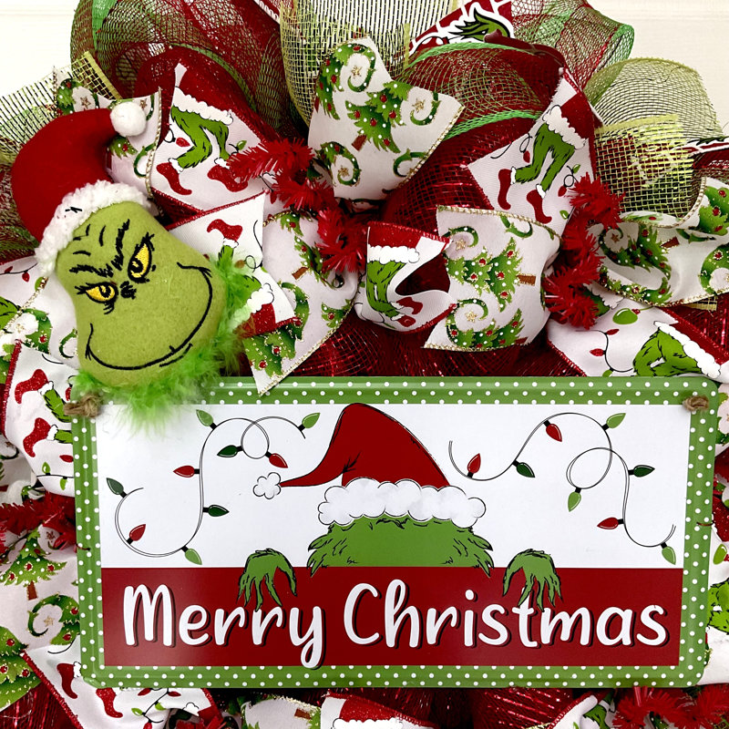 Guirlande de joyeux Noël Peeking