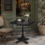 Table carrée avec base en fonte robuste pour bistro, café, bar et maison-1752282003