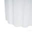 Table d'appoint d'extérieur en béton blanc
