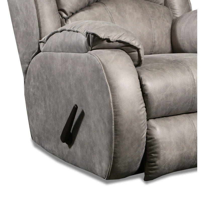Fauteuil inclinable Cagney, Gris foncé, Manuel / Berçant