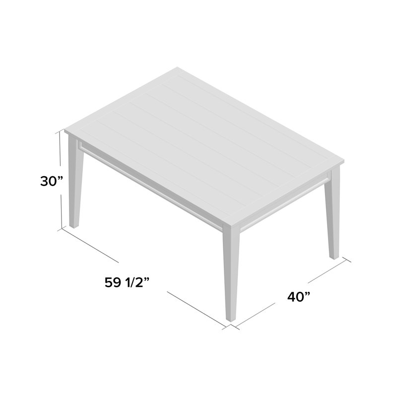 Demorian Solid Wood Base Dining Table