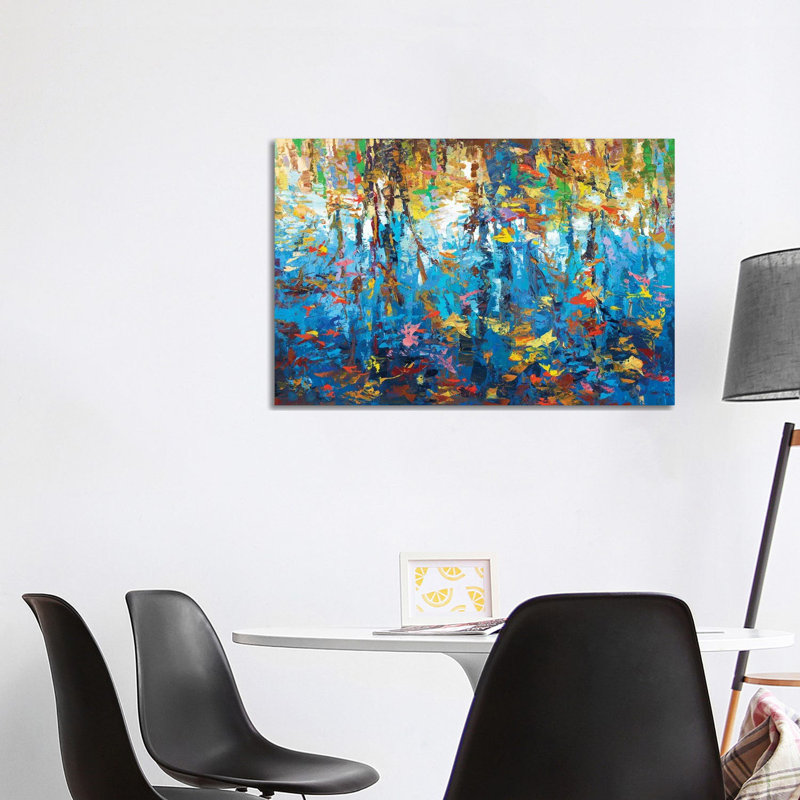 Reflections Of The Past by Leon Devenice - Painting on Canvas, Wrapped Canvas, 66.04cm H x 101.6cm W x 3.81cm D