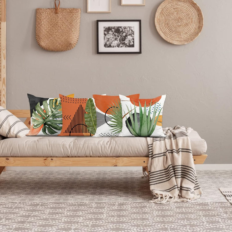 Ensemble de housses de coussin Mid-Century