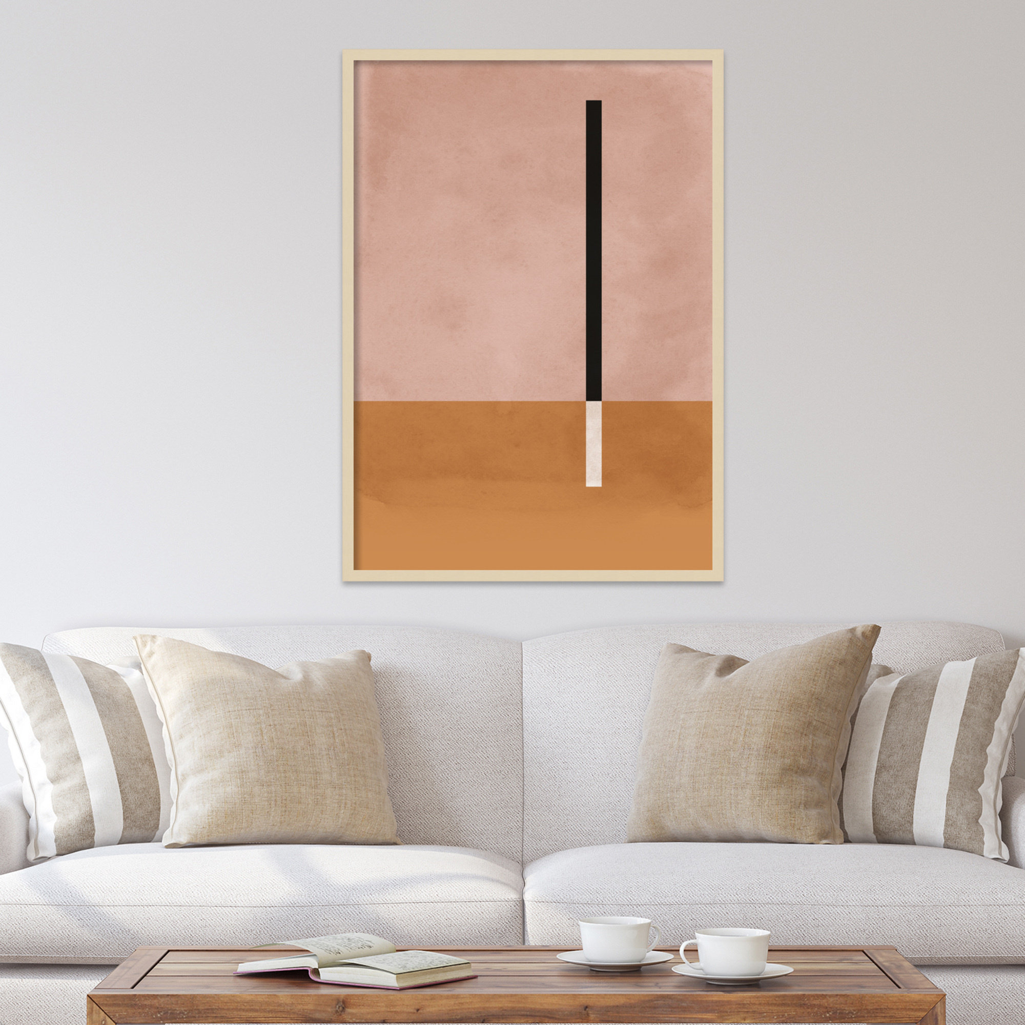 Venice 1 by Alexander Ginzburg, 42.25" H x 30.25" W x 0.88" D, Brown