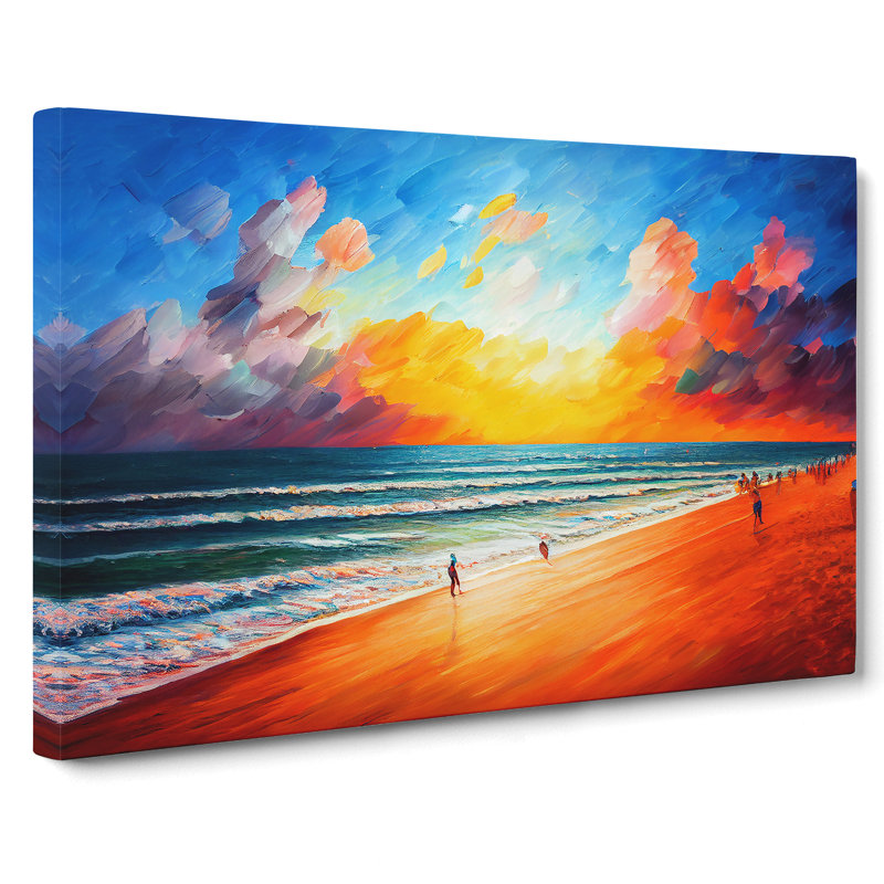 Beautiful Beach Vol.1 - Wrapped Canvas, 40cm H x 60cm W x 3cm D
