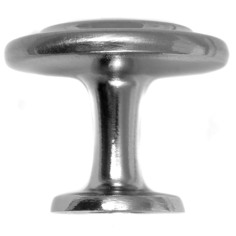 Poignée ronde 11/8 po de diamètre, Nickel satiné