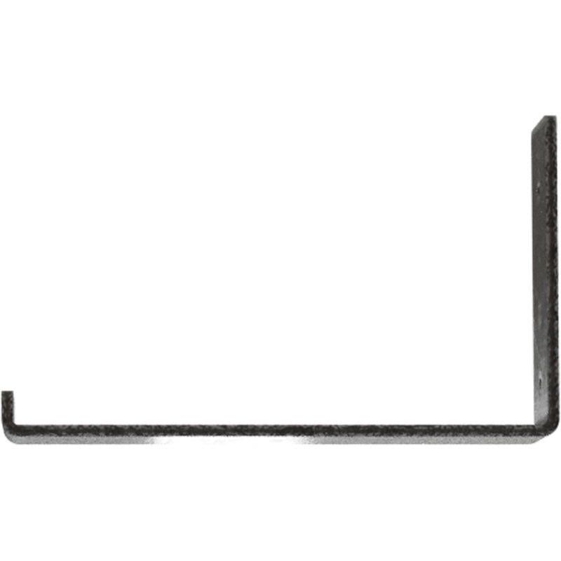 2"W x 12"D x 7"H Steel Hanging Shelf Bracket, Antiqued Pewter, 7" H x 2" W x 12" D, Antiqued Pewter