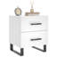 Maricrus 40cm W Iron Bedside Table-1953420102