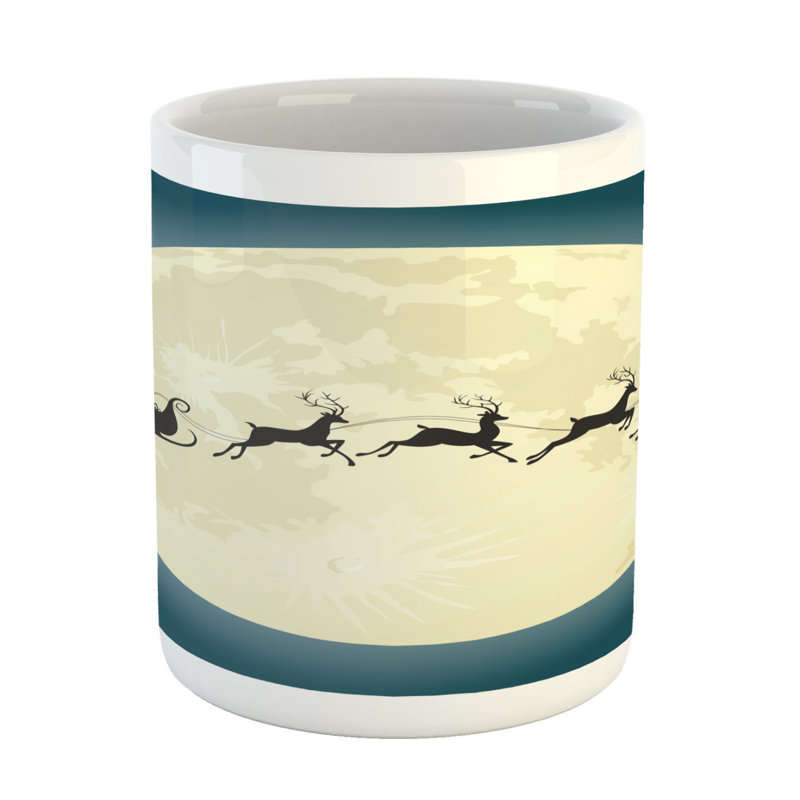 Grande tasse à café père noël
