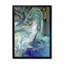 Turquoise liquide, art mural moderne sur toile-687148681-687148687