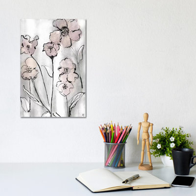 Wildflowers II 1 Piece Wrapped Canvas Painting