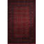 Yasmin Traditional Bukhara Indoor Area Rug Soft Woven Carpet with Jute Backing Classic Oriental Style for Living Room, Bedroom, Hallway, Red-1548973605