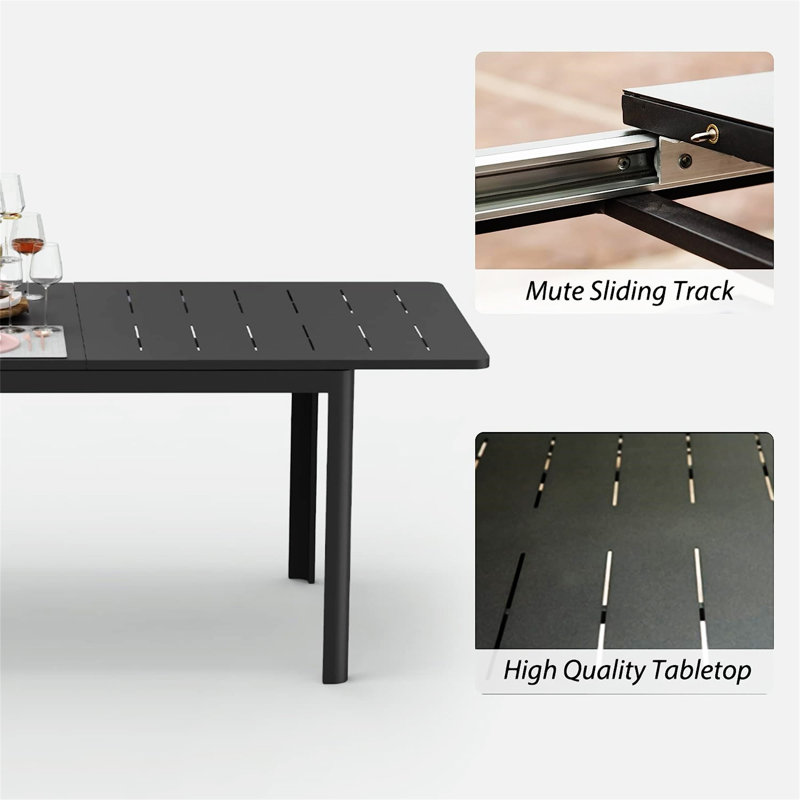 Patio Dining Expandable Table