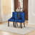 Blue Chairs Set of 2
