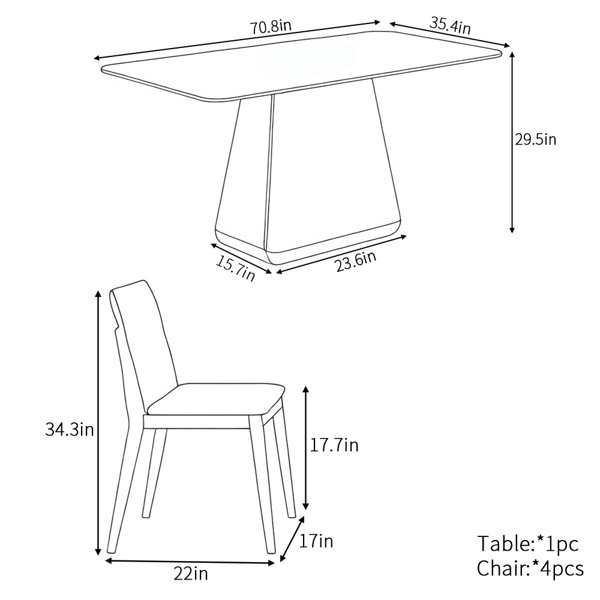 Dimensions du produit