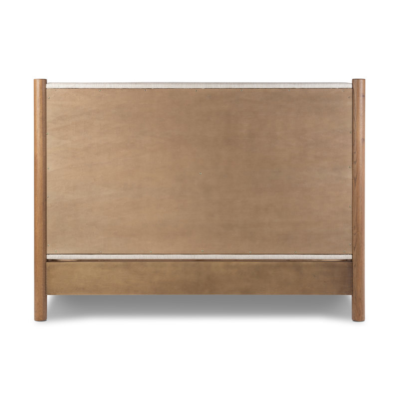 Roark Upholstered Bed, King, Essence Natural