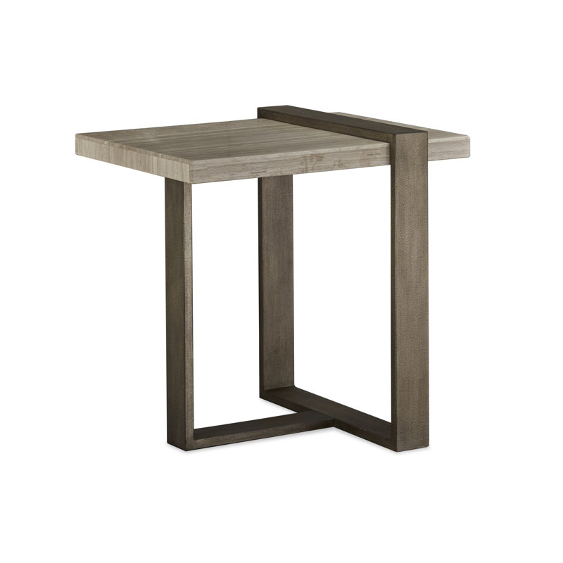 Munoz Marble Top End Table