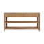 68'' W Glass Console Table