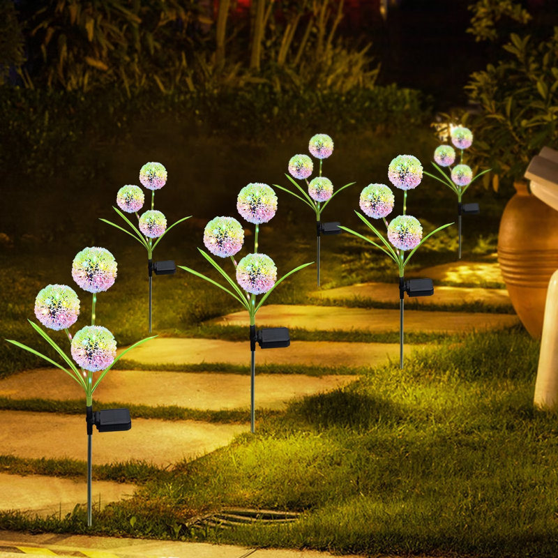 Green Low Voltage Solar Powered Integrated LED Pathway Light Pack