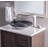 Novatto 18'' Glass Circular Bathroom Sink-10362740