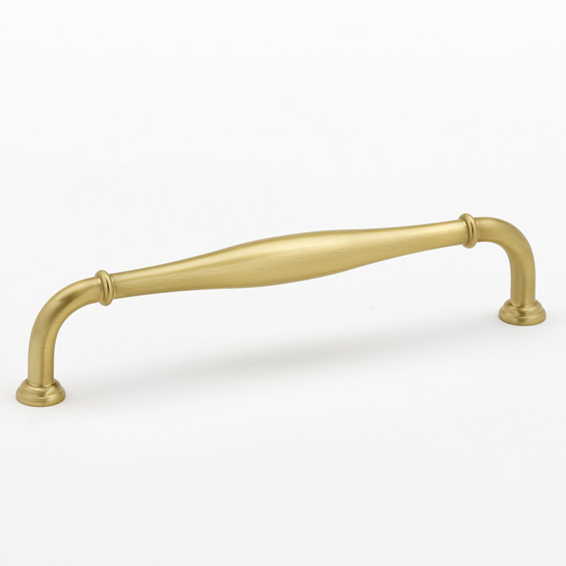 Charlie's 8" Brushed Brass Appliance Pull with Mounting Hardware