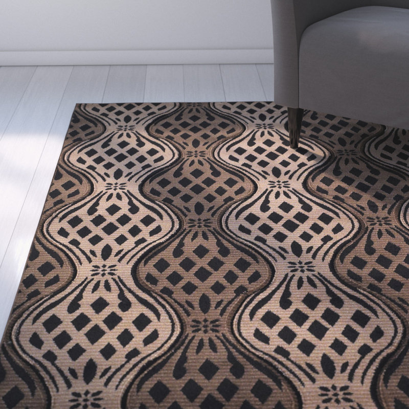 Cramden Abstract Indoor Rug, Rectangle 5' x 7'7"