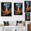 «Expressionist Space Shuttle Burst II», reproduction sur toile-565202905-565202900